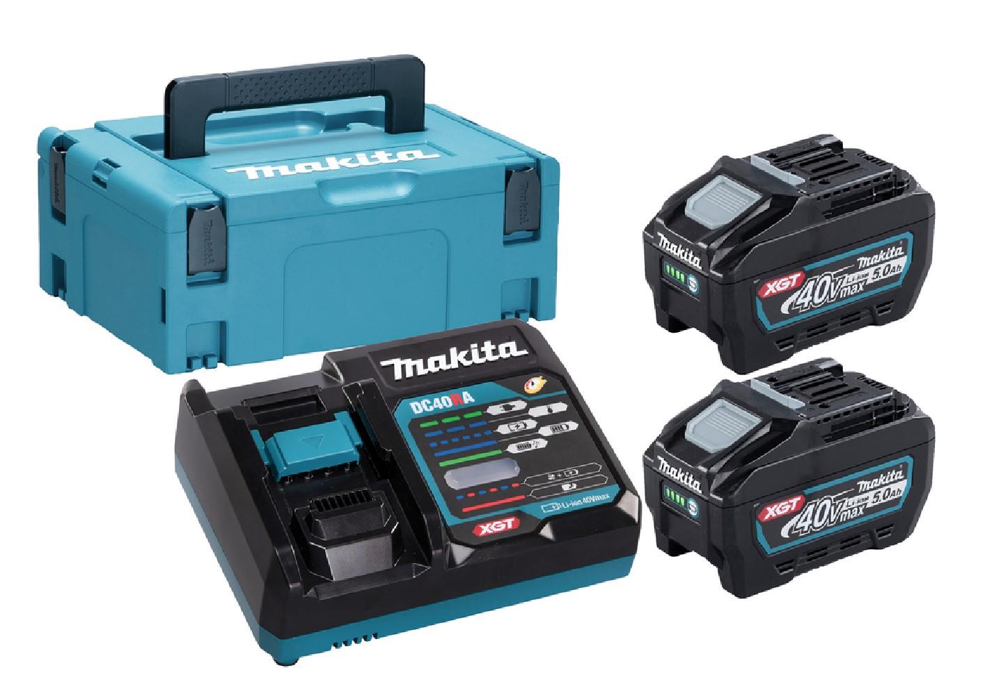 MAKITA Power-Source-Kit - 40 V / 2x 5 Ah